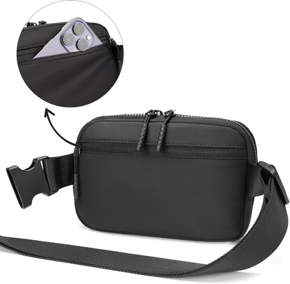 HOTFORZAROCKET Plus Size Fanny Pack, 70-Inch Extended Strap Belt Bag, Crossbody Sling for Women & Men