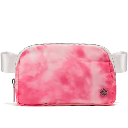 HOTPander Everywhere Belt Bag for Women, Fashion Waist Packs, Crossbody Bags, Everywhere Belt Bag with Adjustable Strap (Pure White).