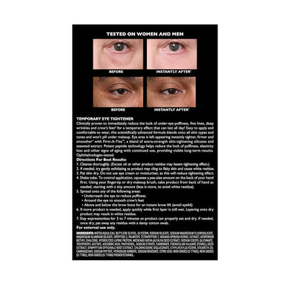 HOTPeter Thomas Roth | Instant FIRMx® Eye Temporary Eye Tightener Easy-Wear Formula | For Firming Under-Eye Bags & Wrinkles