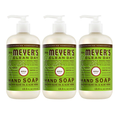 HOTMRS. MEYER'S CLEAN DAY Hand Soap, Lemon Verbena Scent, 12.5 Fl Oz Bottle - 3 Pack