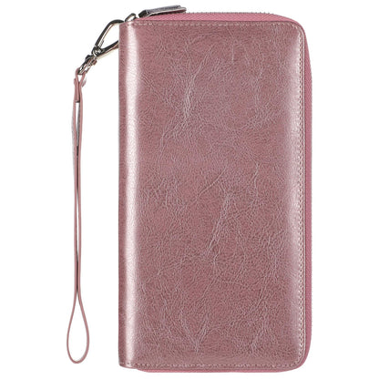 HOTLavemi Small Compact Women Wallet RFID Blocking Genuine Leather Bifold Purse with ID Windows
