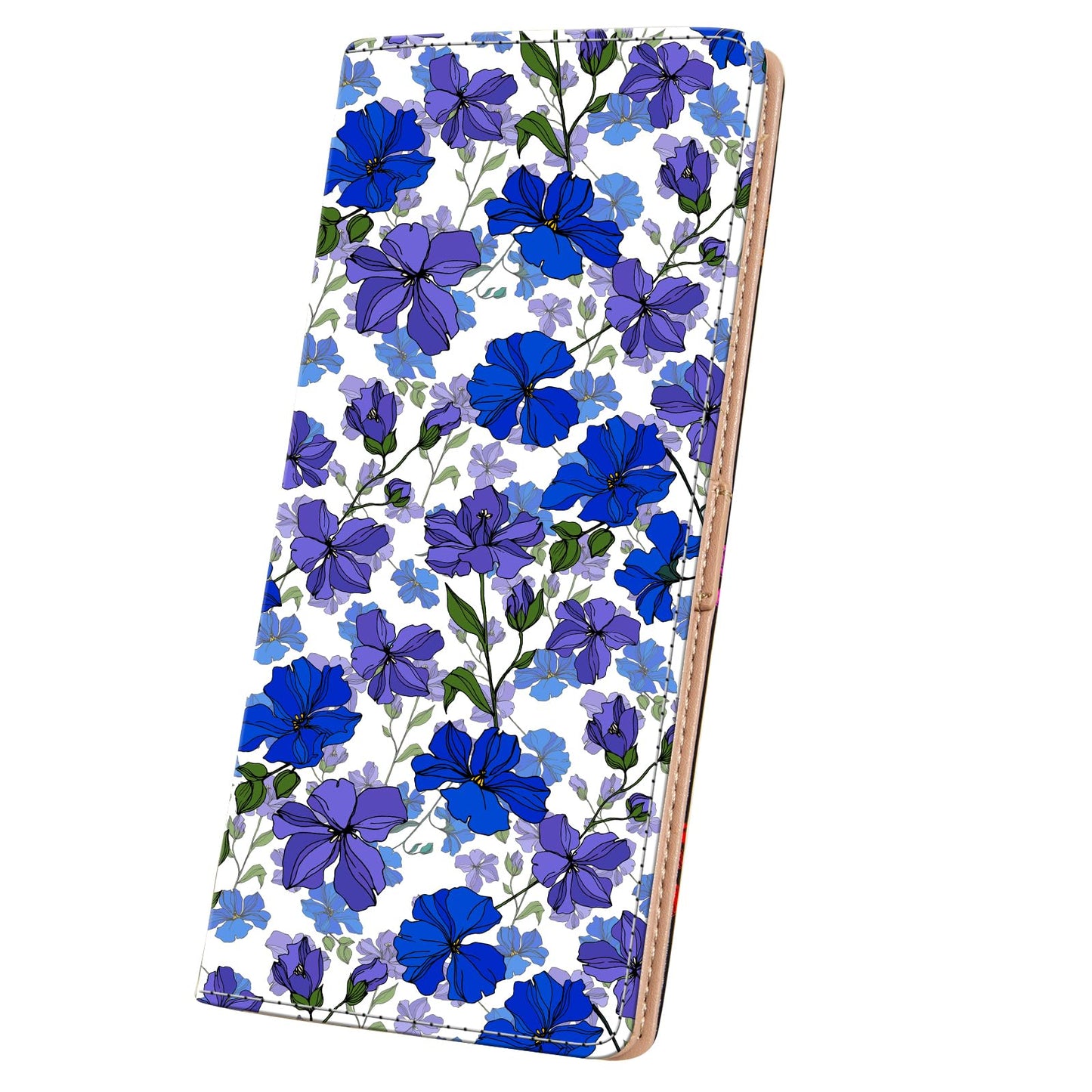 HOTWallets for Women RFID Wallet Cute Girls Ultra Slim Compact Clutch Long Credit Card Holder Floral Travel Wallet personalized Coin Pocket (Rose Skull)