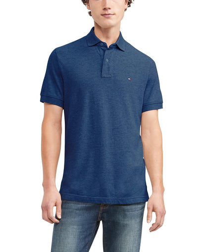 HOTTommy Hilfiger Men's Short Sleeve Cotton Pique Polo Shirt in Classic Fit
