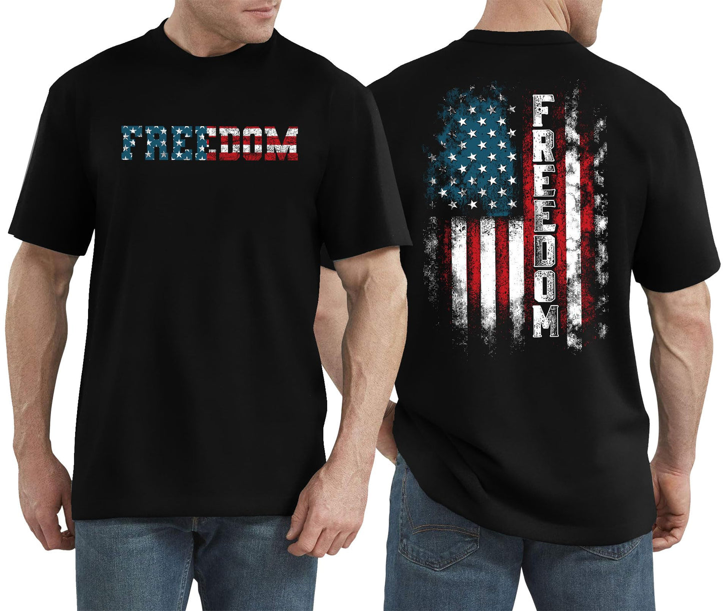 HOT250 Years American Flag Shirts for Men: 4th of July T Shirt 1776-2026 USA Patriotic Tee Tops