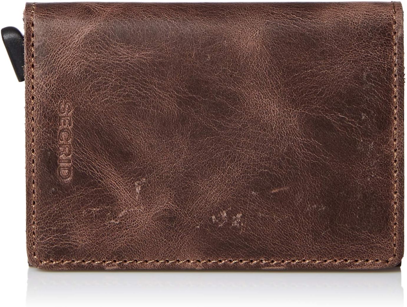 HOTSecrid Slim Wallet Original Leather With Rfid Safe Card Case