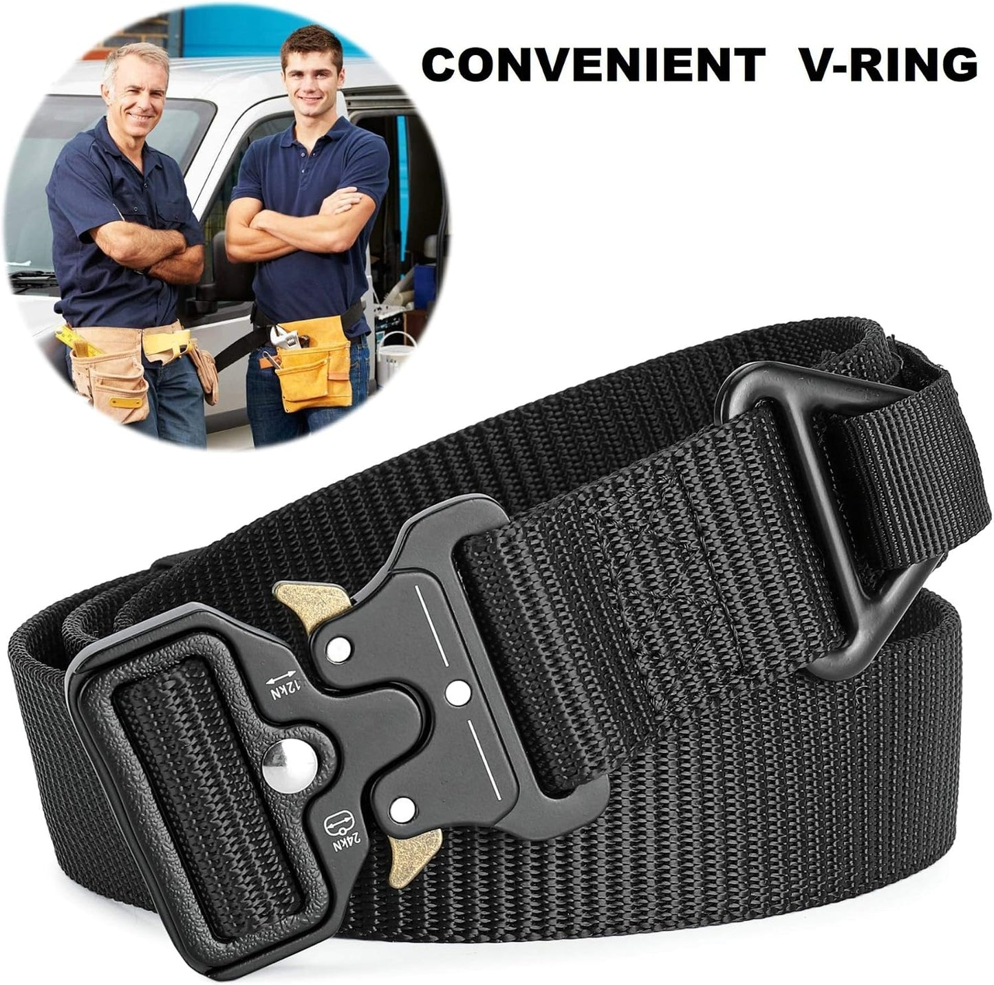 HOTDEYACE EMT Belt, 1.5 Inches EMT Belts for Men and Women, Quick Release Mens Belt Tactical