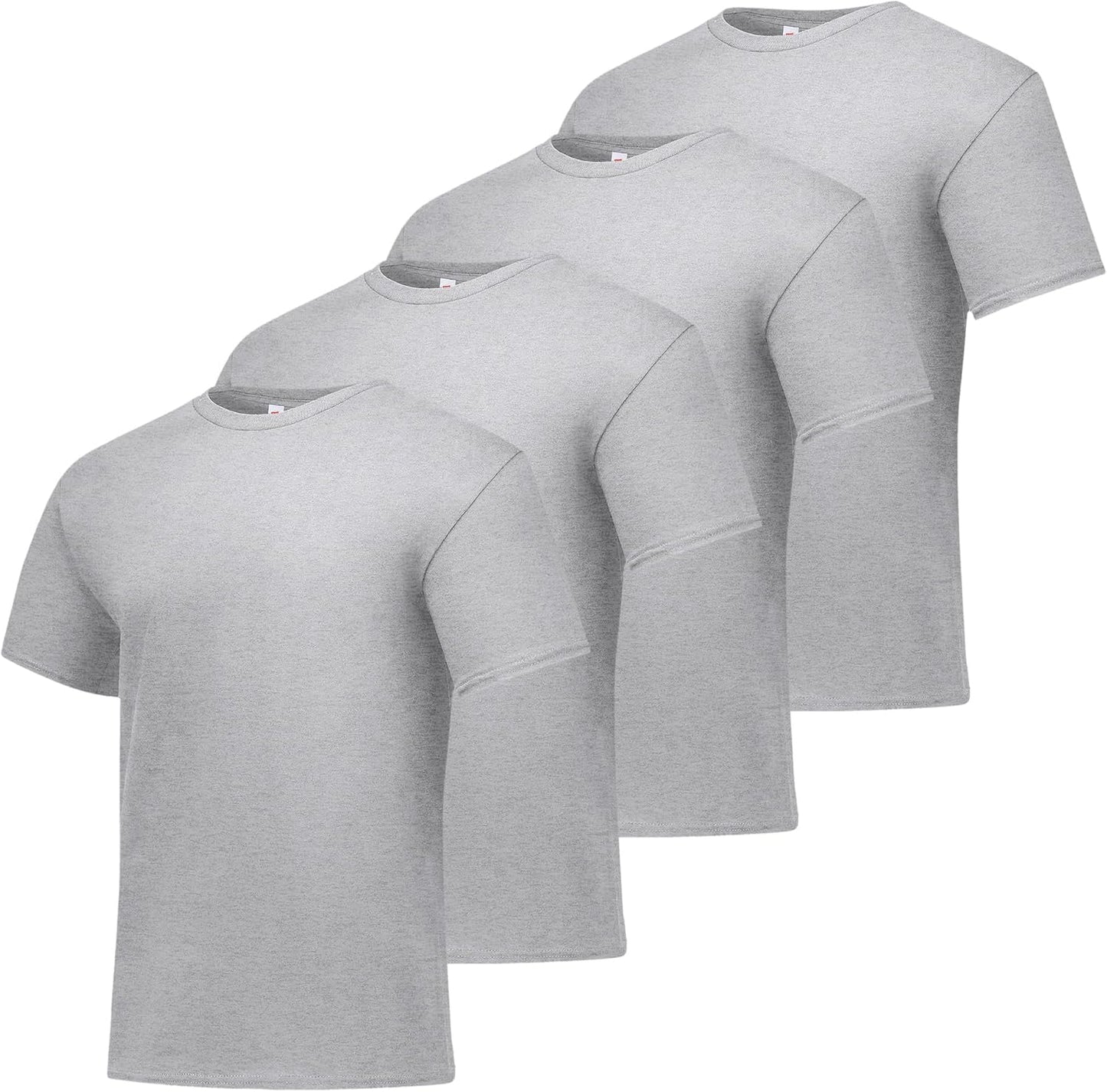 HOTHanes Men's T-Shirt Pack - 4 or 6 Pack - Essential-T Crewneck Cotton T-Shirts - Everyday Men's Clothing - Big & Tall