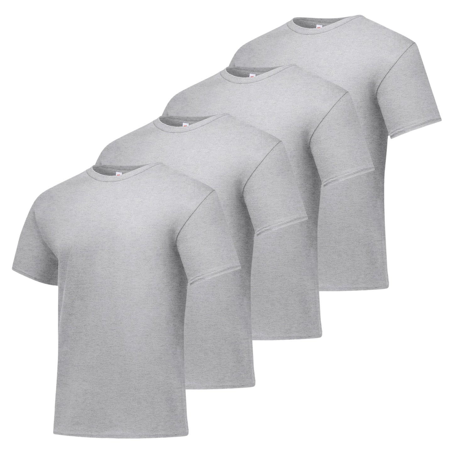 HOTHanes Men's T-Shirt Pack - 4 or 6 Pack - Essential-T Crewneck Cotton T-Shirts - Everyday Men's Clothing - Big & Tall
