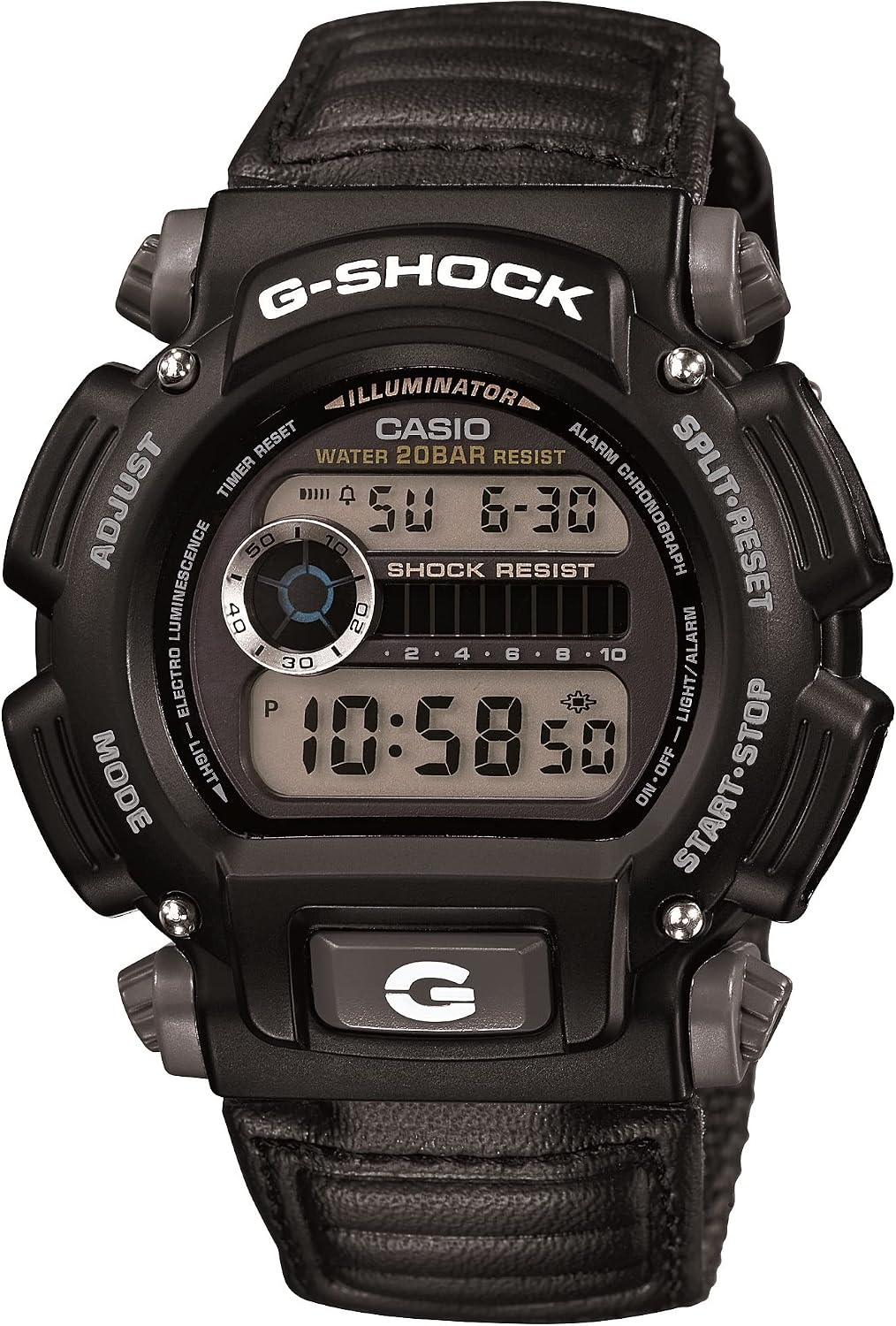 HOTCasio DW9052 Series | Men’s Digital Watch | G-Shock | 1/100 SEC Stop Watch | Countdown Timer | LED Light | 200M WR | Shock Resistant | Multi Alarm | Auto Calendar | Dual Time | 2 Yr Batt