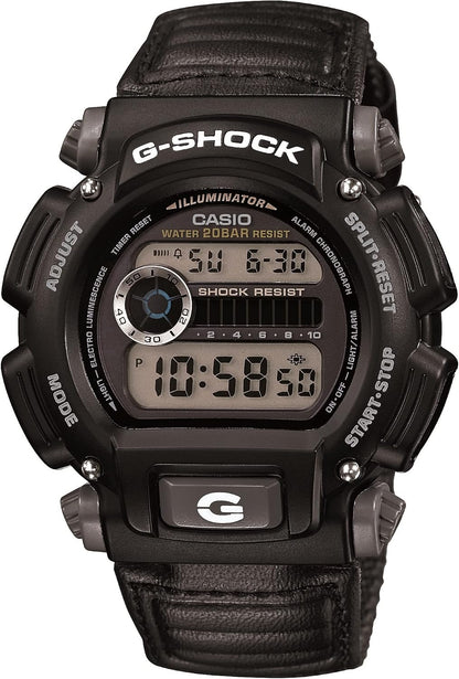 HOTCasio DW9052 Series | Men’s Digital Watch | G-Shock | 1/100 SEC Stop Watch | Countdown Timer | LED Light | 200M WR | Shock Resistant | Multi Alarm | Auto Calendar | Dual Time | 2 Yr Batt