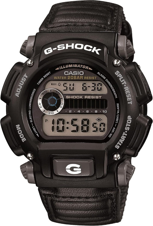 HOTCasio DW9052 Series | Men’s Digital Watch | G-Shock | 1/100 SEC Stop Watch | Countdown Timer | LED Light | 200M WR | Shock Resistant | Multi Alarm | Auto Calendar | Dual Time | 2 Yr Batt