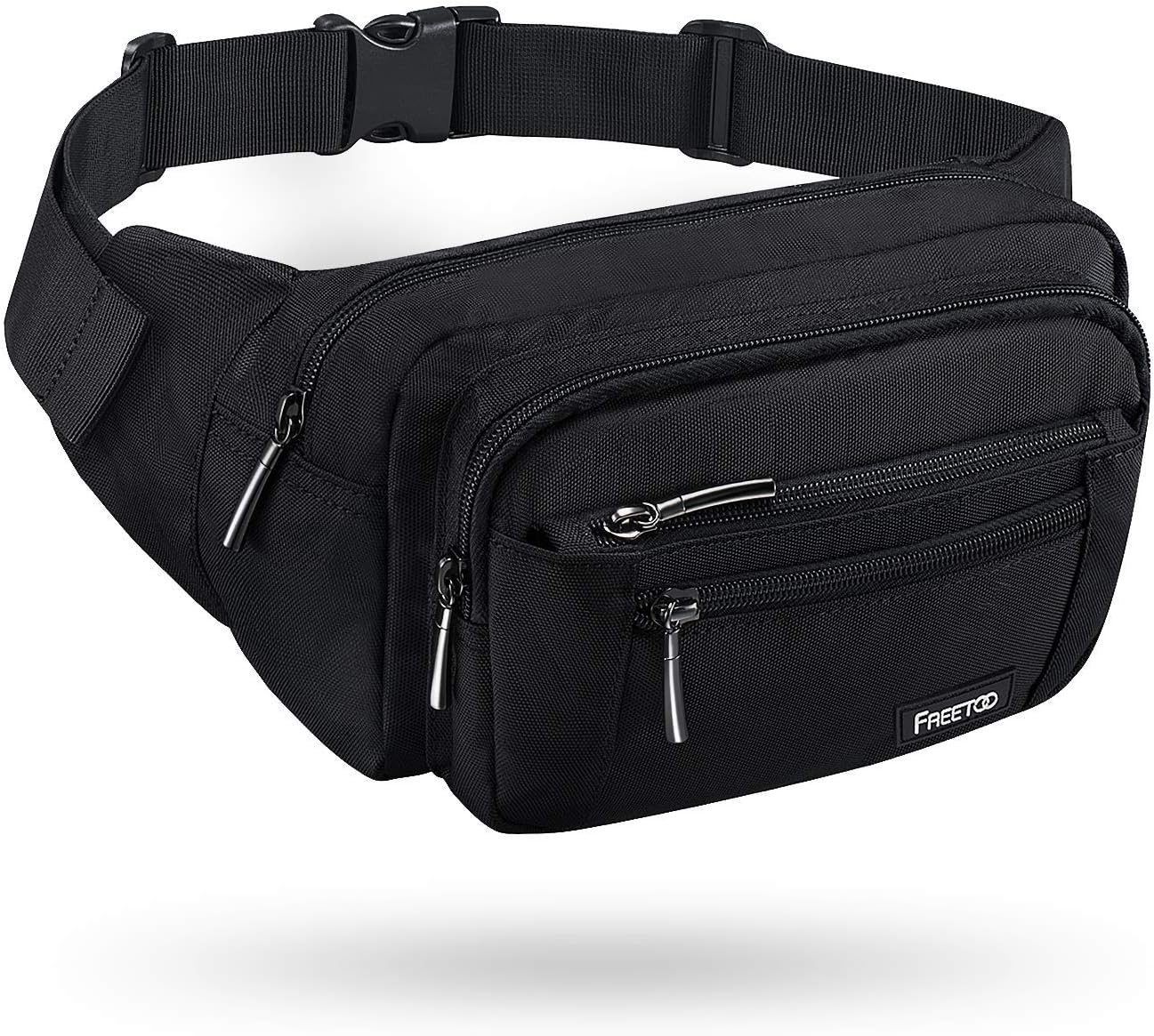 HOTFREETOO Waist Pack Bag Fanny Pack for Men&Women Hip Bum Bag with Adjustable Strap for Outdoors Workout Traveling Casual Running Hiking Cycling