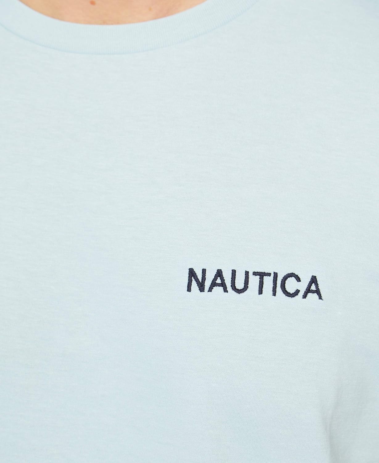 HOTNautica Men's Short Sleeve Solid Crew Neck T-Shirt Shirt