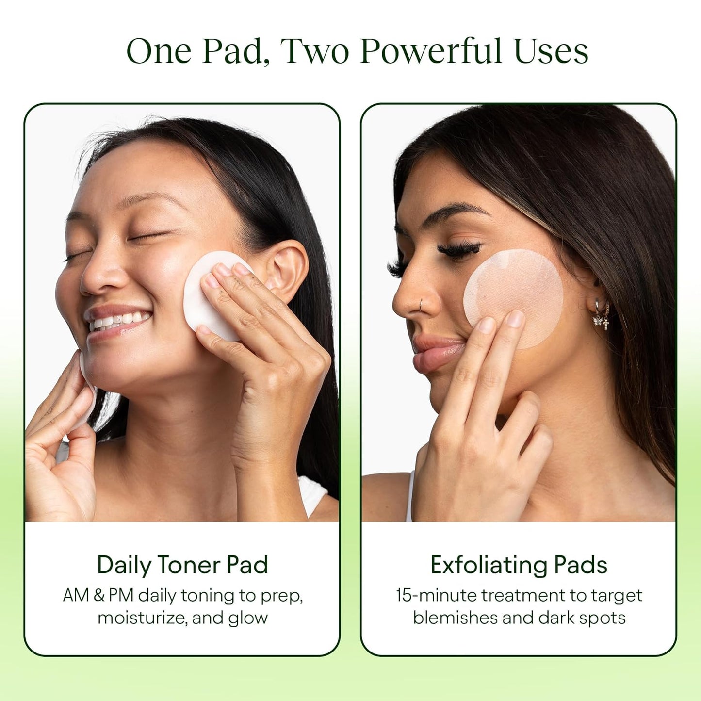 HOTJIYU Toner Pads - Korean Skincare for Dark Spots, Wrinkles & Dull Skin - Hydrating Facial Treatment with Snail Mucin, Niacinamide, Peptides & Centella - 100 Count