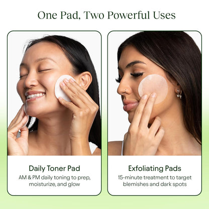 HOTJIYU Toner Pads - Korean Skincare for Dark Spots, Wrinkles & Dull Skin - Hydrating Facial Treatment with Snail Mucin, Niacinamide, Peptides & Centella - 100 Count