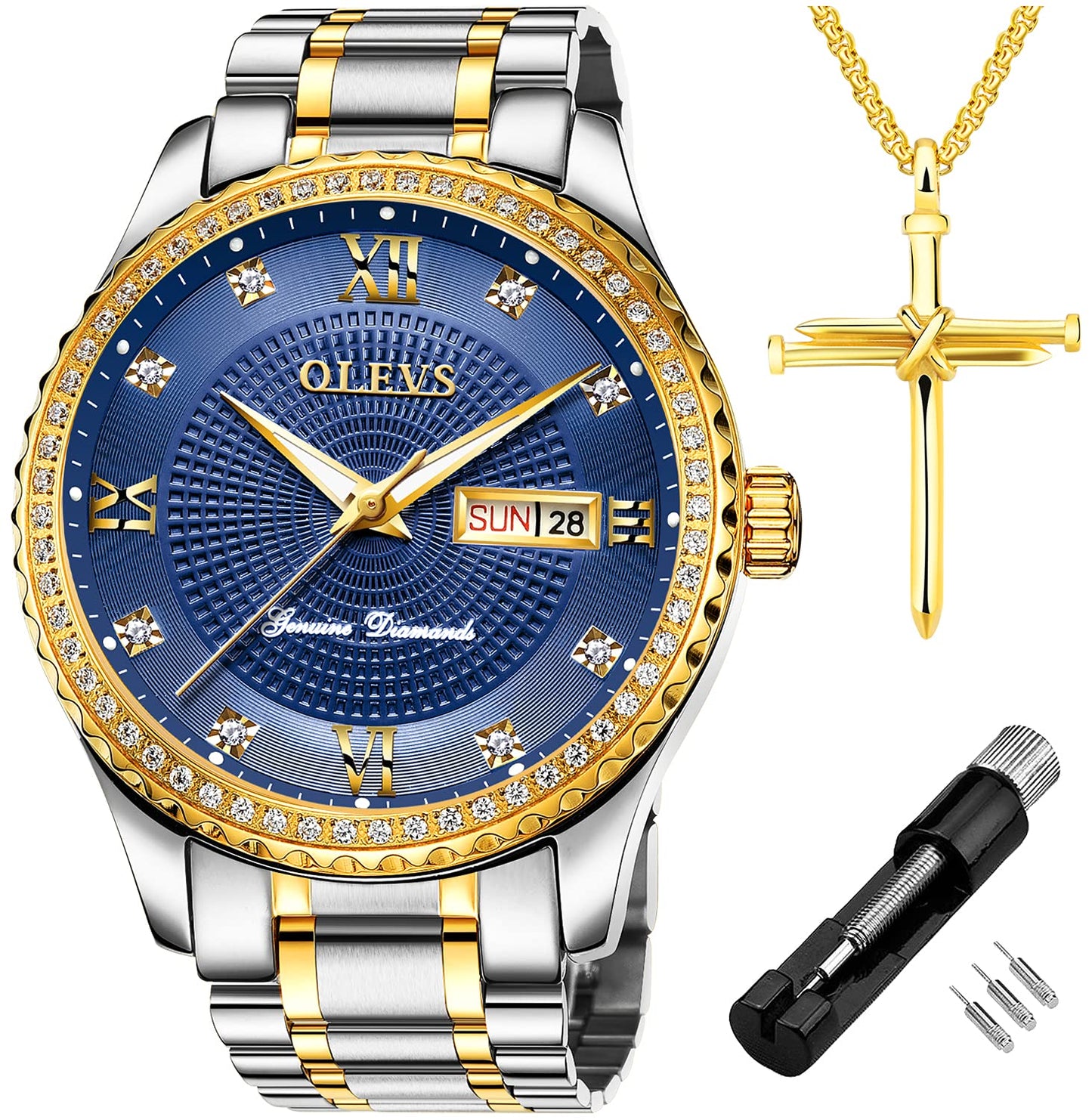HOTOLEVS Men Leather Watches Black Ultra Thin 6.5mm Minimalist Dress Fashion Simple Casual Waterproof Date Watch for Men