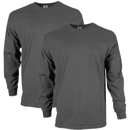 HOTGildan Adult Ultra Cotton Long Sleeve T-Shirt, Style G2400, Multipack