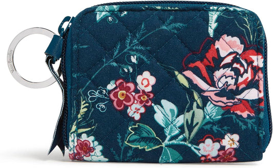 HOTVera Bradley womens Cotton Petite Zip-around Wallet With Rfid Protection