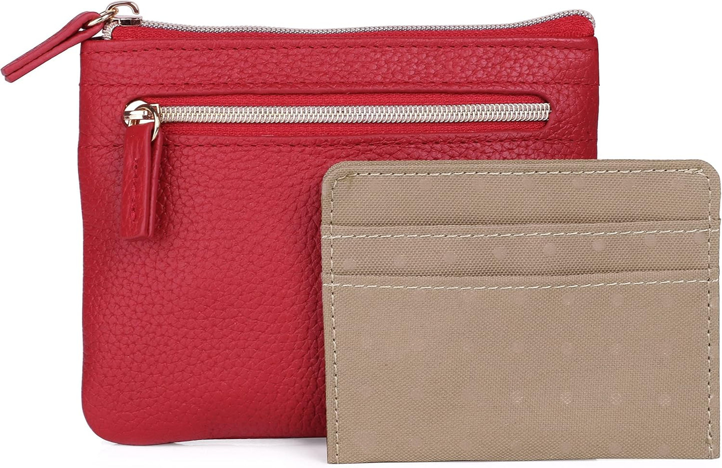 HOTDopp® Pik-Me-Up® Large ID Coin/Card Case Red