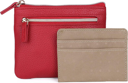 HOTDopp® Pik-Me-Up® Large ID Coin/Card Case Red