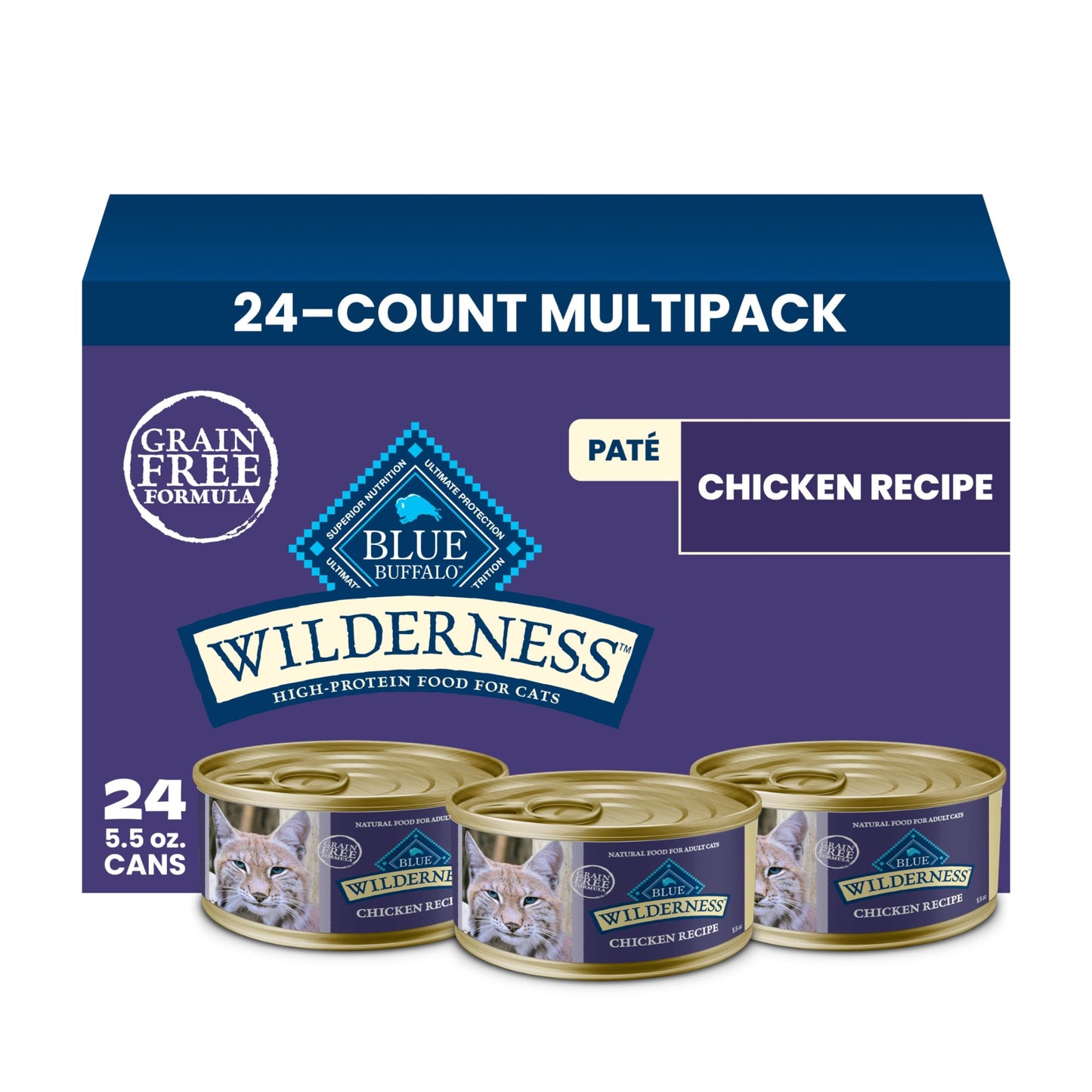 HOTBlue Buffalo Tastefuls Flaked Adult Wet Cat Food Variety Pack (Tuna, Chicken, Fish & Shrimp), Natural Ingredients Enhanced with Vitamins, Minerals & Other Nutrients, 3-oz. Each (12 Cans)