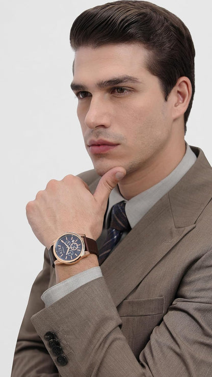 HOTArmani Exchange A|X Stainless Steel Chronograph Watch for Men