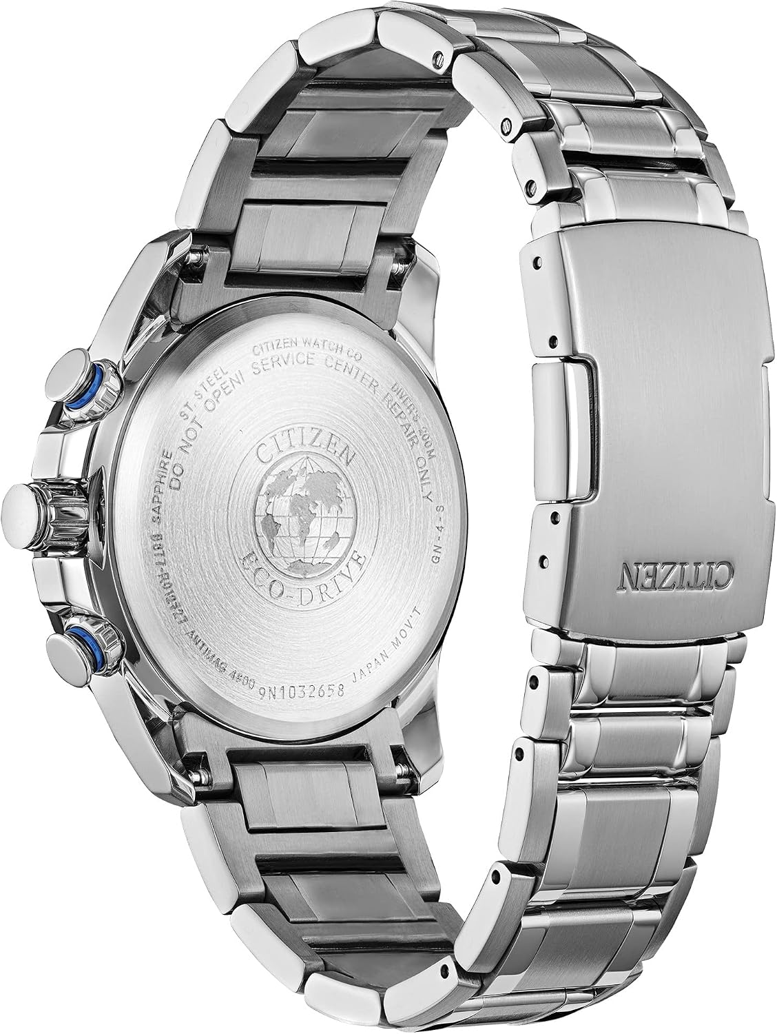 HOTCitizen Men's Eco-Drive Sport Luxury PCAT Chronograph Watch