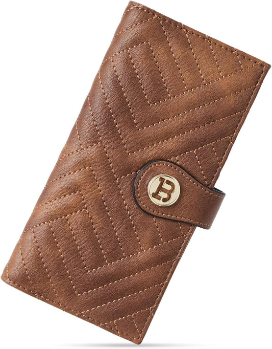 HOTBOSTANTEN Crossbody Bag for Women ＆ Wallet for Women Leather RFID Blocking Card Holder