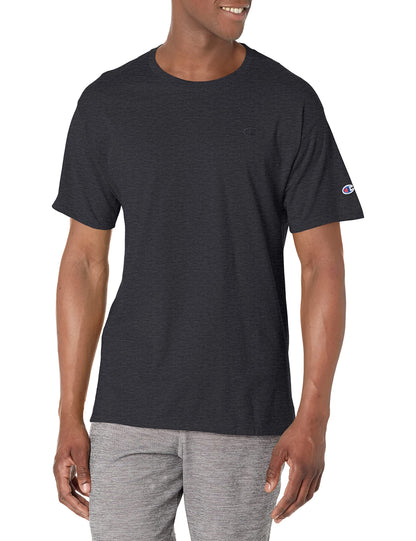 HOTChampion Men's Classic Short Sleeve T-Shirt, Standard Fit, Midweight 100% Cotton, Available in Regular and Big & Tall