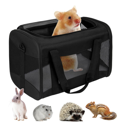 HOTCat Dog Carriers Soft-Sided Pet Carrier Large Cats for Medium Big Cat Small Dog Puppy up to 16lbs TSA Airline Approved Animal Collapsible Cat Carrier Carriers Travel Carrier Cat Bag (17x11x11)