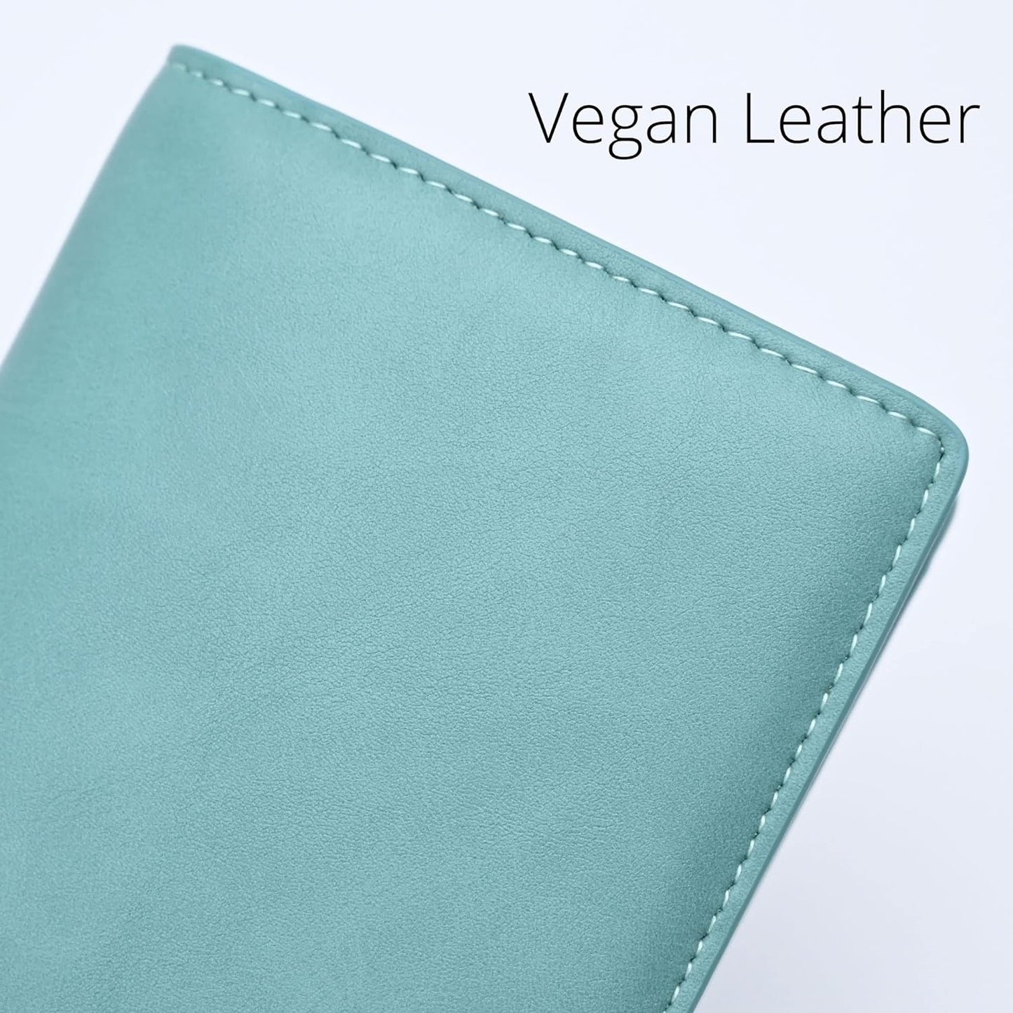 HOTAlldaily Ultra Slim Thin Women Wallet RFID Blocking Credit Card Holder Bifold Long Ladies Billfold (Purist Blue)