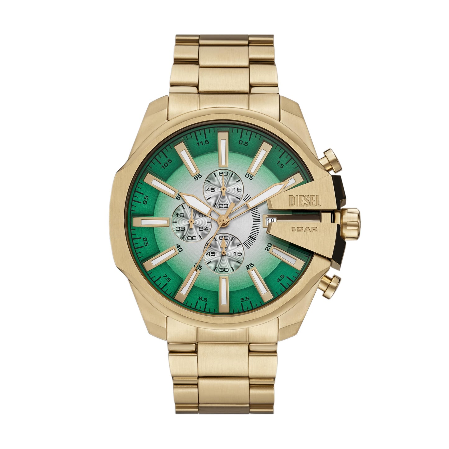HOTDiesel Mega Chief Watch for Men, Chronograph Men's Watch