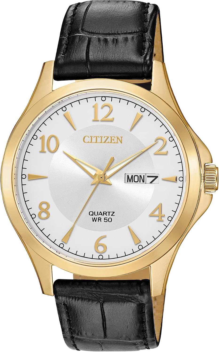 HOTCitizen Quartz Mens Watch, Stainless Steel
