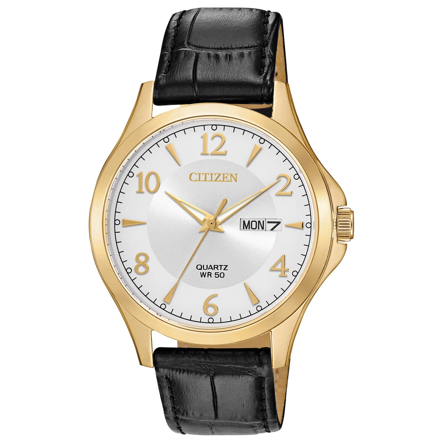 HOTCitizen Quartz Mens Watch, Stainless Steel
