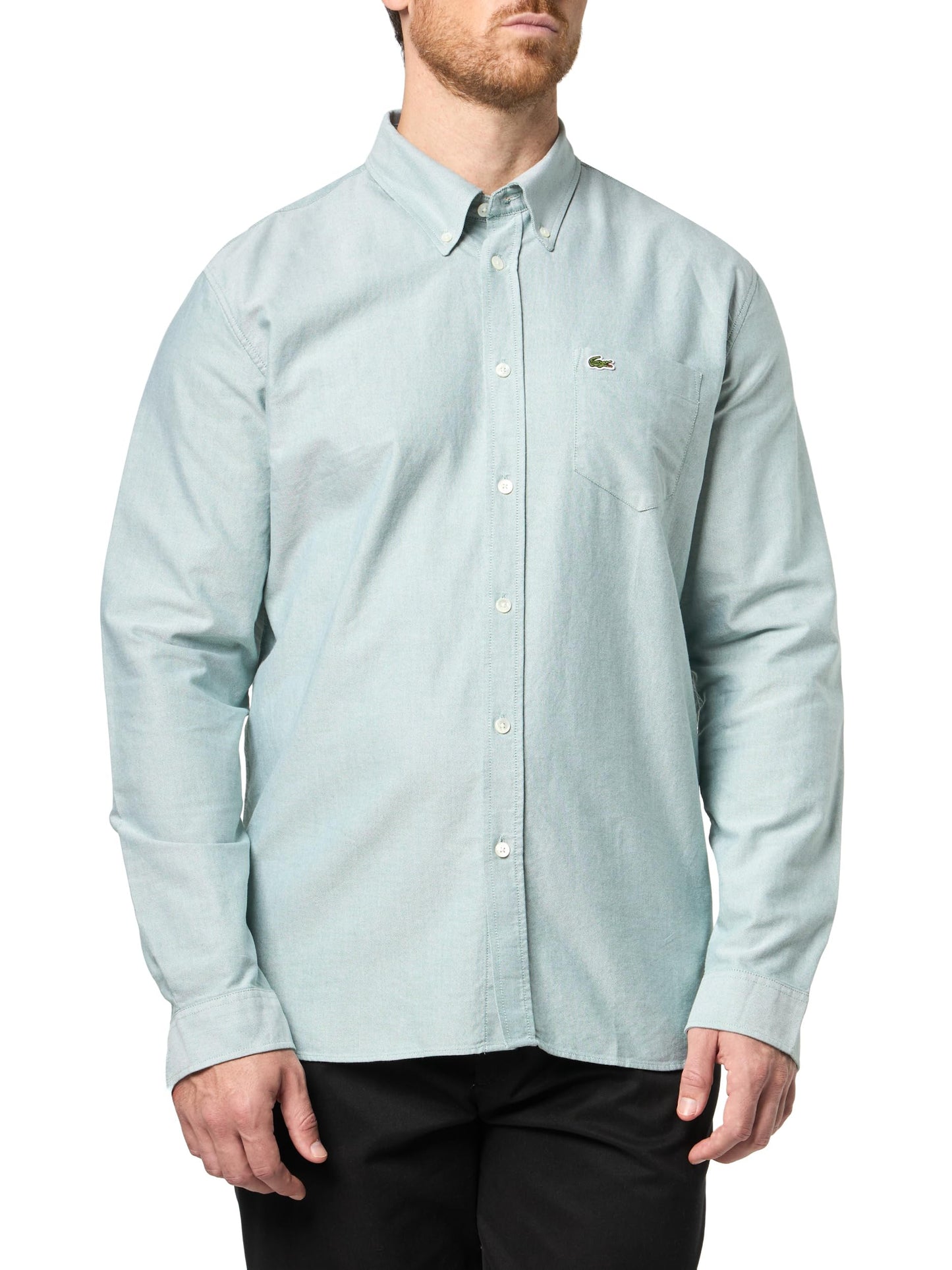 HOTLacoste Men's Regular Fit Oxford Shirt