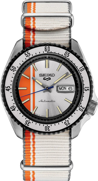 HOTSEIKO 5 Sports Automatic Watch for Men | 5 Sports - Day/date Calendar, Lumibrite Hands and Markers, Rotating Bezel, 100m Water-Resistant, 4R36 Movement