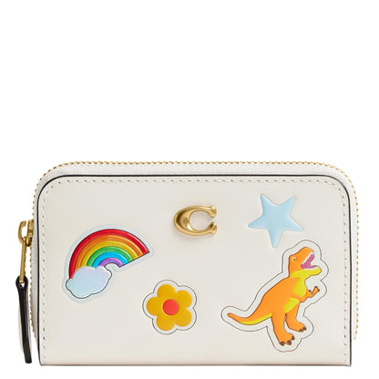 HOTCoach Essential Small Zip Around Card Case with Quilting