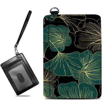 HOTCute Credit Card Holder with Zipper, Crow Skull RFID-Blocking Card Case Small Wallet for Women Men, Multi-slot Card Organizer Case Travel Accordion Wallet