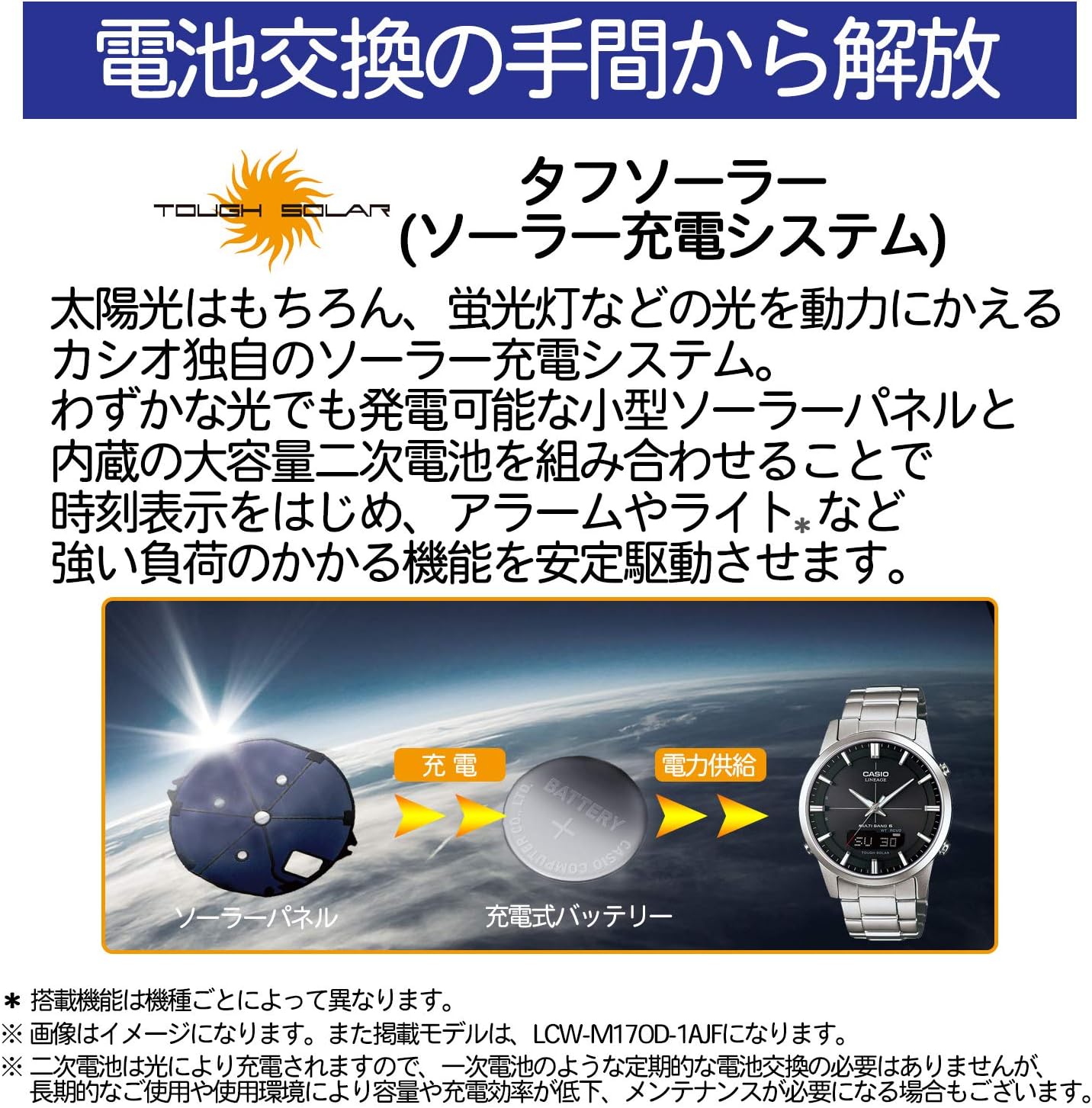 HOTCasio Wave Ceptor Tough Solar MULTIBAND6 Men's Watch WVA-M630B-3AJF (Japan Import)