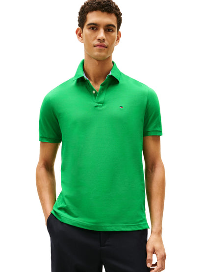 HOTTommy Hilfiger Mens Short Sleeve Cotton Pique Polo Shirt in Regular Fit