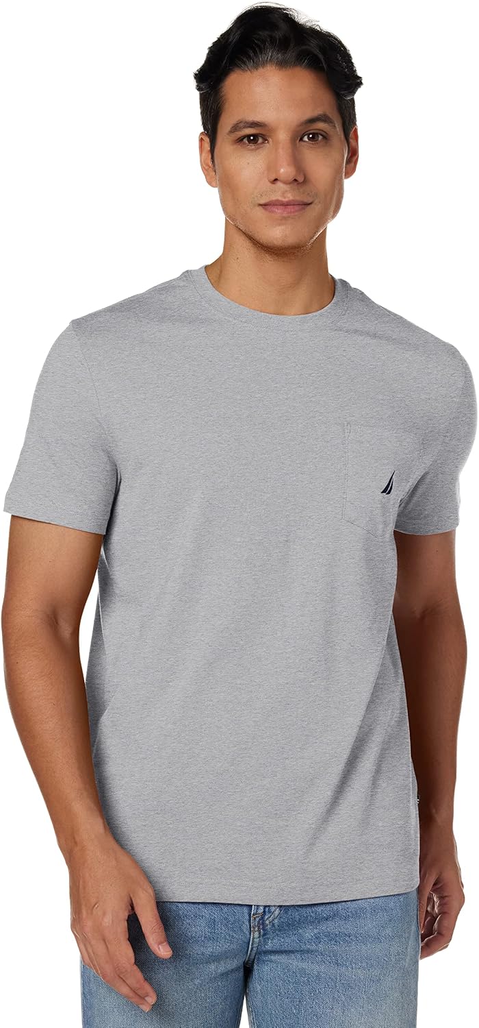 HOTNautica Men's Classic Fit Pocket T-Shirt | Designed Exclusively for Big & Tall Men