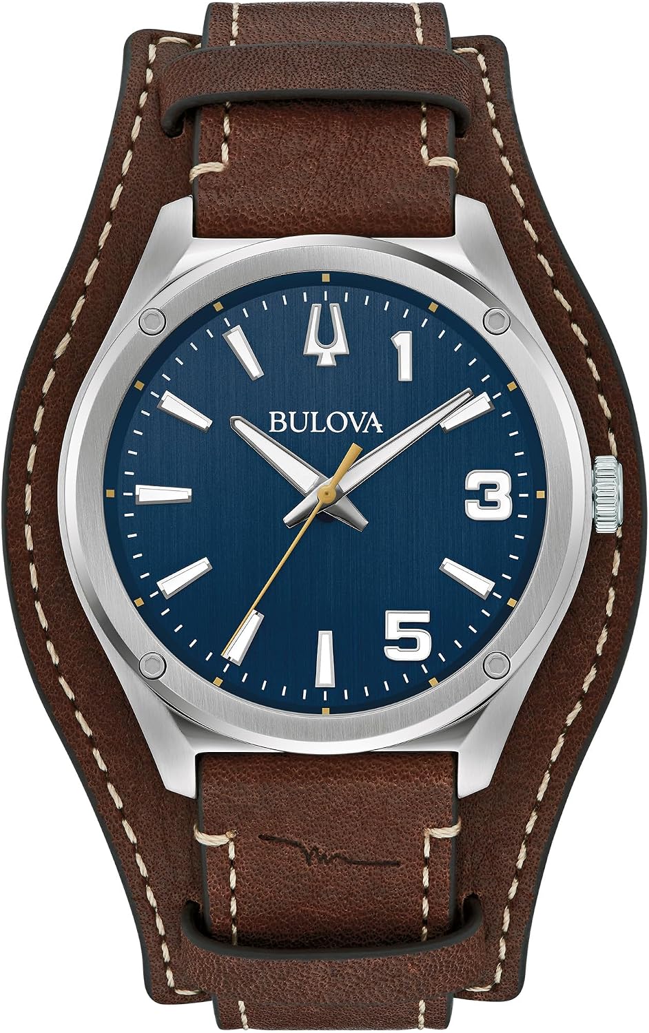 HOTBulova Marc Anthony Sport Strap Quartz Watch, Stainless Steel, Sapphire Crystal