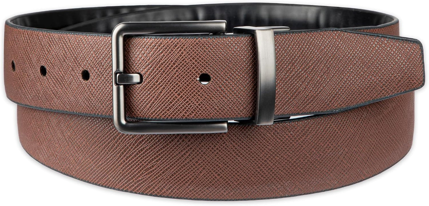 HOTCalvin Klein Men’s Reversible Leather Belt - 2‑in‑1 Versatile Modern Style