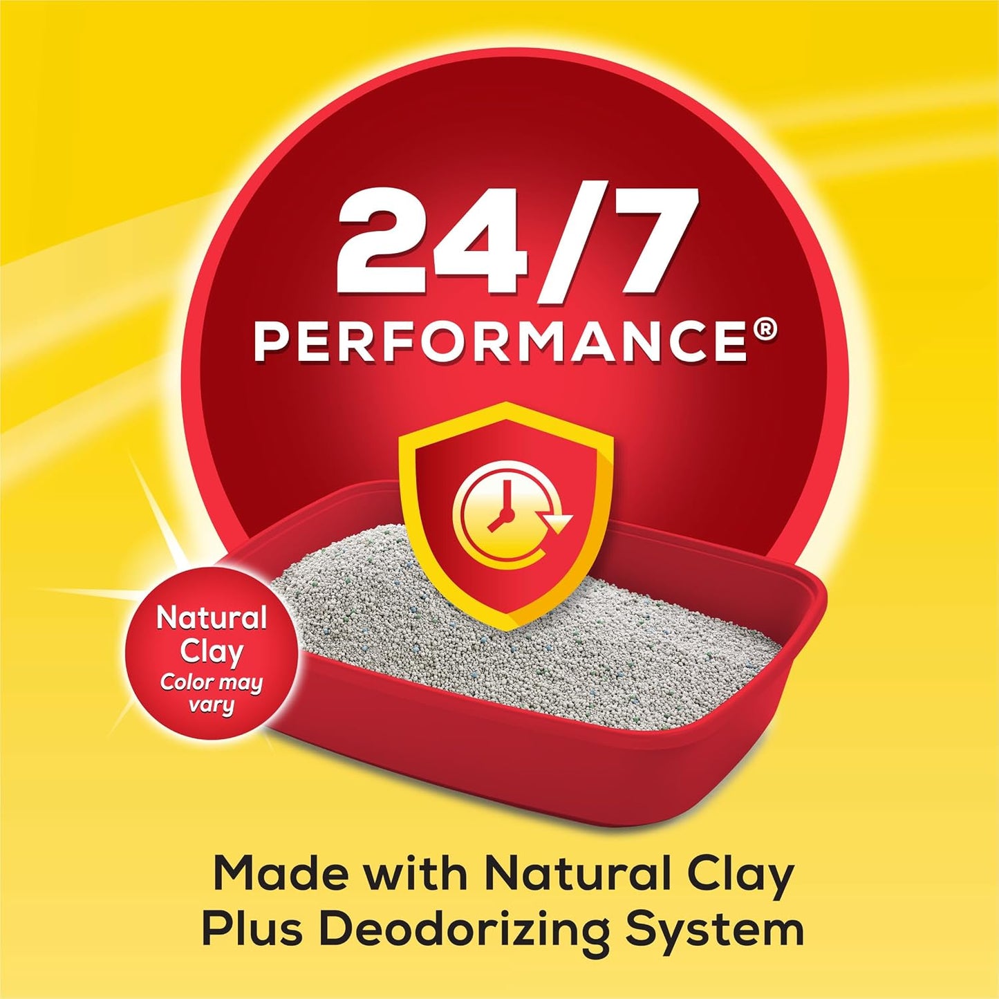 HOTPurina Tidy Cats Clumping Cat Litter Odor Control, 24/7 Performance Multi Cat Litter - 16 lb. Bag