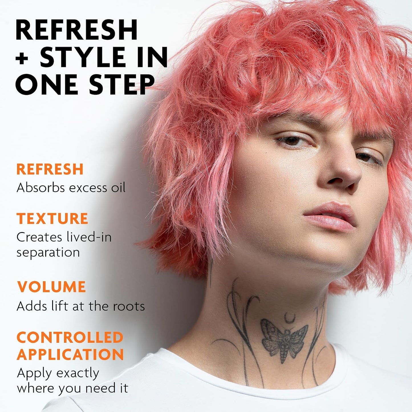 HOTR+Co Badlands Dry Shampoo Paste | Part Dry Shampoo, Part Styling Paste | Adds Texture, Absorbs Oil, Matte Finish
