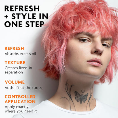 HOTR+Co Badlands Dry Shampoo Paste | Part Dry Shampoo, Part Styling Paste | Adds Texture, Absorbs Oil, Matte Finish
