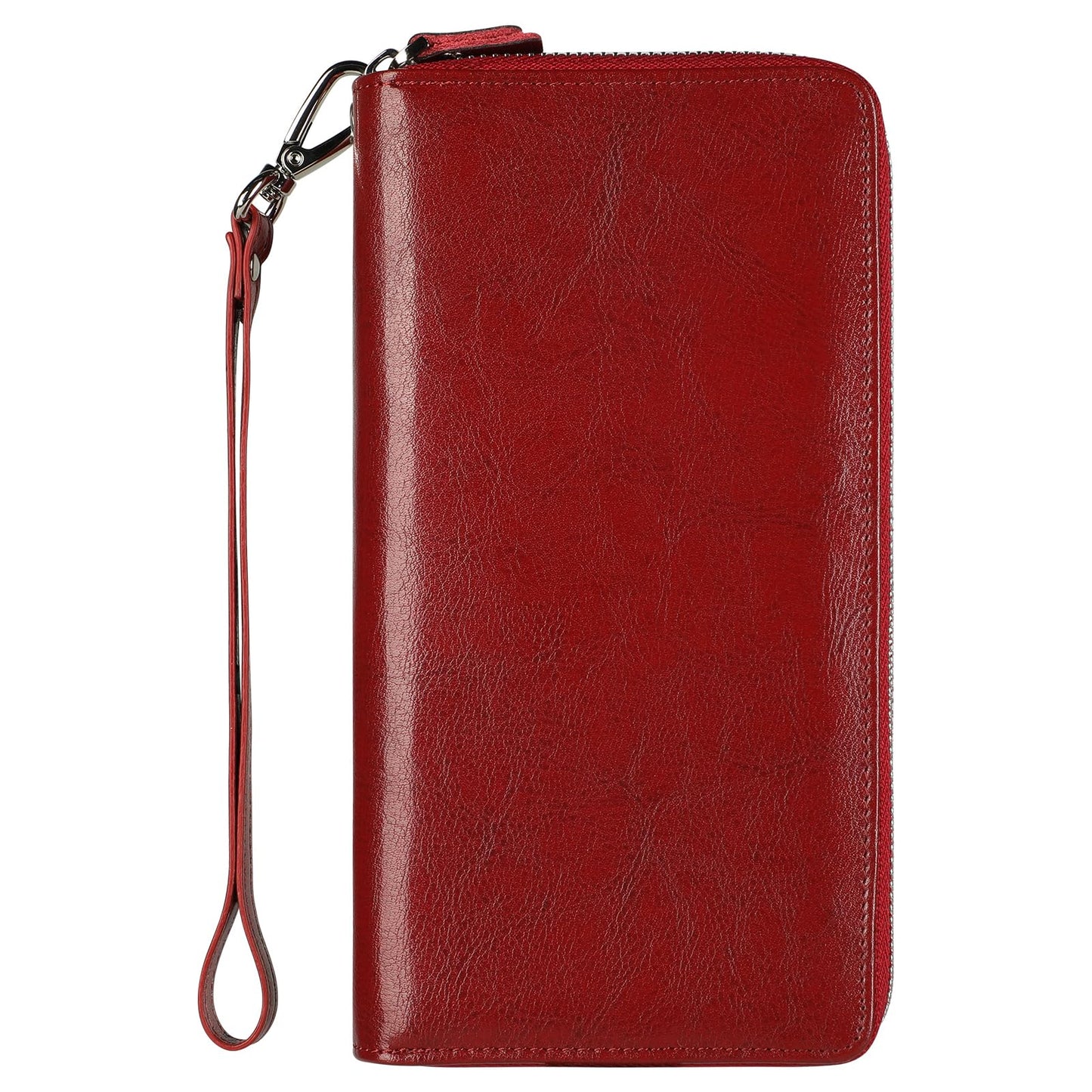 HOTLavemi Small Compact Women Wallet RFID Blocking Genuine Leather Bifold Purse with ID Windows