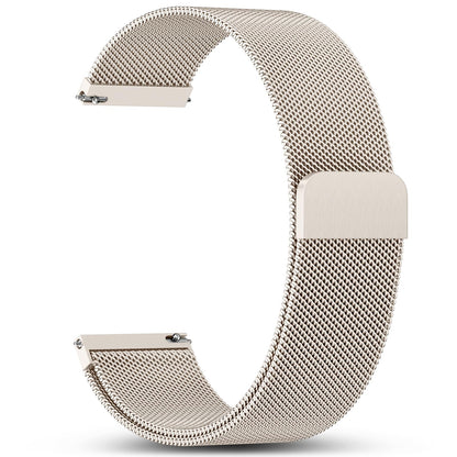 HOTGEAK 18mm 20mm 22mm Metal Watch Band Compatible with Garmin Vivoactive 5 Watch Bands, Vivoactive 6/3/Venu 3S/2S, Quick Release Stainless Steel Milanese Loop Mesh Strap for Venu 3/Venu 2 Men Women