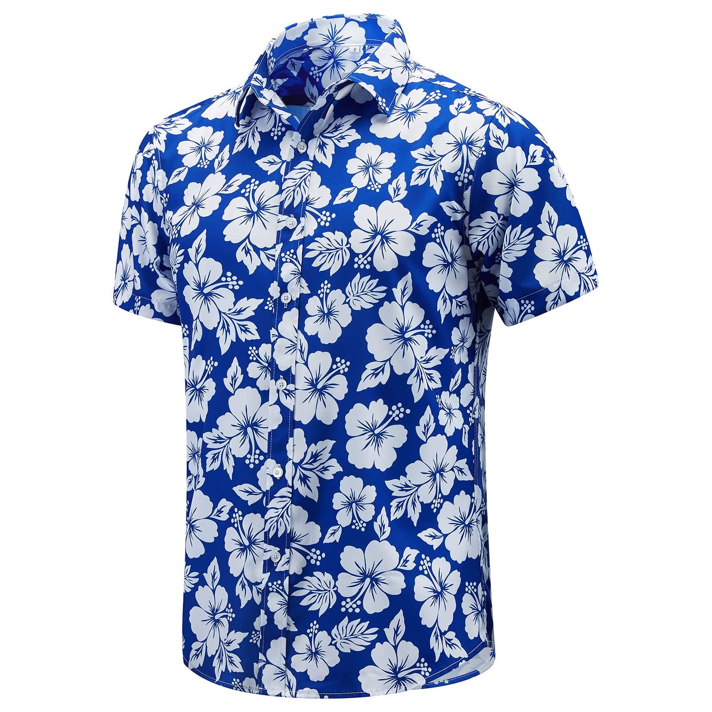 HOTEUOW Men's Hawaiian Shirt Short Sleeve Printed Button Down Beach Shirts