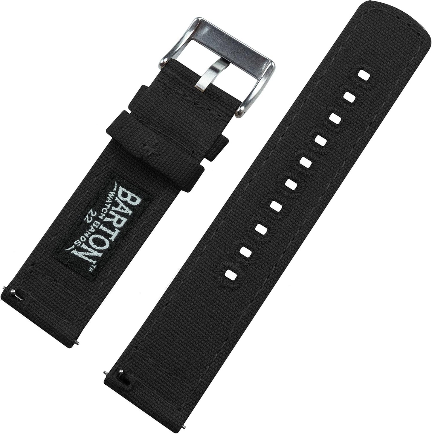 HOTBARTON Canvas Quick Release Watch Band Straps